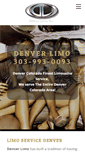 Mobile Screenshot of denvercoloradolimousine.com